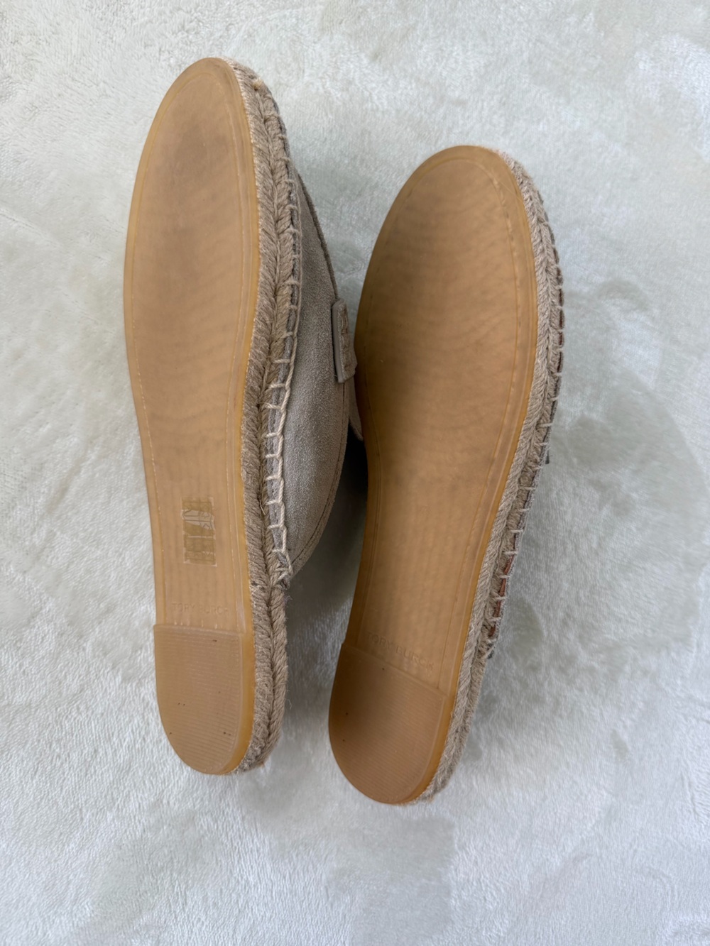 Tory Burch Suede Espadrille Mules / Slides - Picture 2 of 9